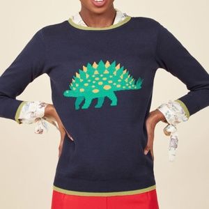 Modcloth Snazzy Saurus Sweater